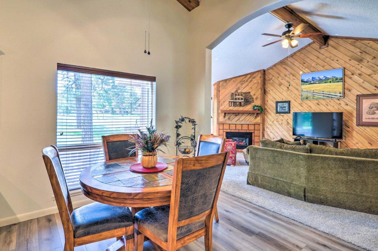 Cozy Pagosa Springs Townhome Fire Pit And Patio! Exterior photo
